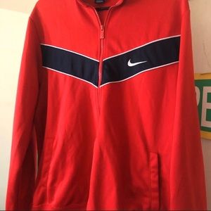 Nike red sweater